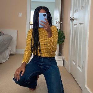 Kenzo yellow sweater